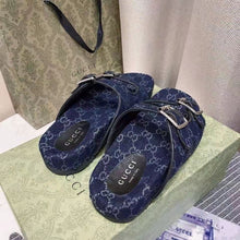 Load image into Gallery viewer, Fashion Beach Slippers  Platform Slippers
