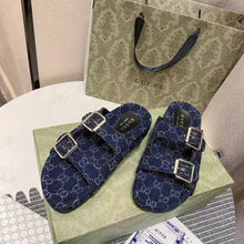 Load image into Gallery viewer, Fashion Beach Slippers  Platform Slippers
