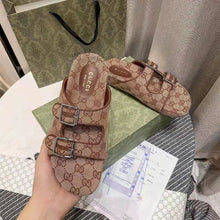 Load image into Gallery viewer, Fashion Beach Slippers  Platform Slippers
