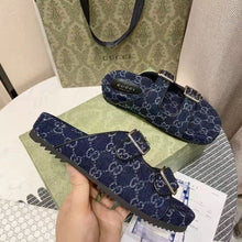 Load image into Gallery viewer, Fashion Beach Slippers  Platform Slippers
